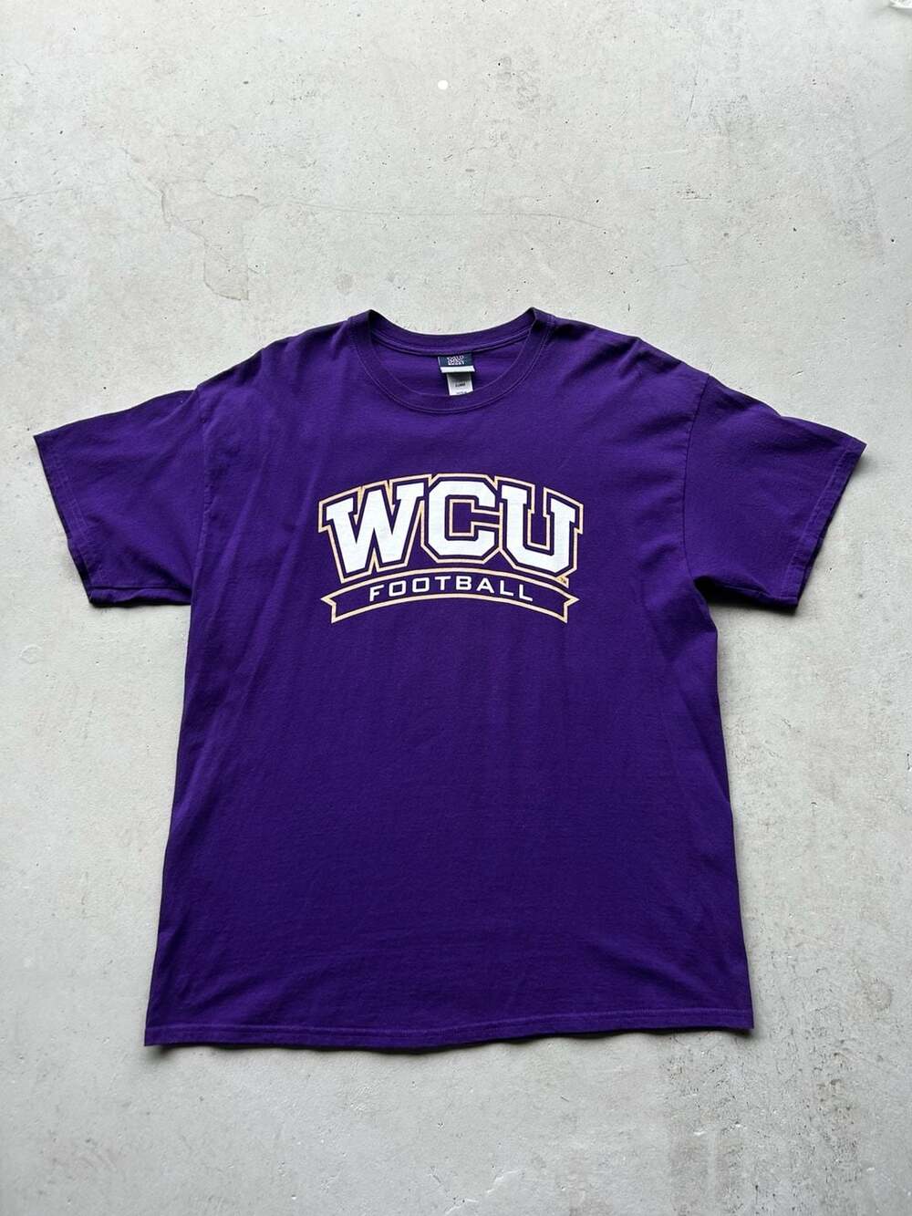 MV Sport WCU Football T-Shirt Purple Size XL